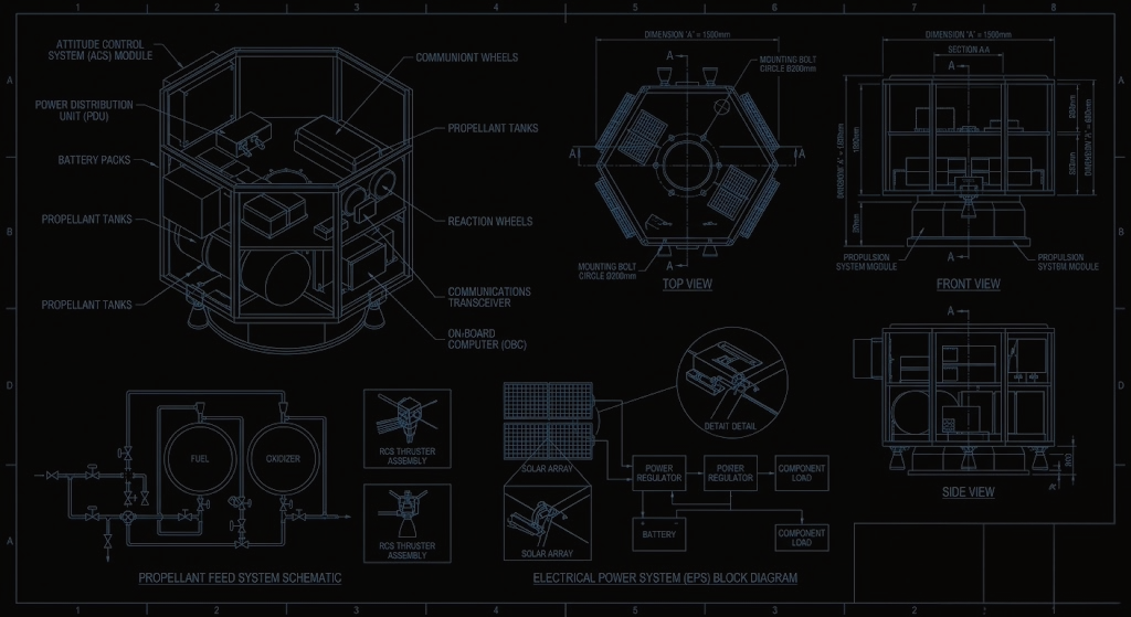 Satellite Wire Diagram